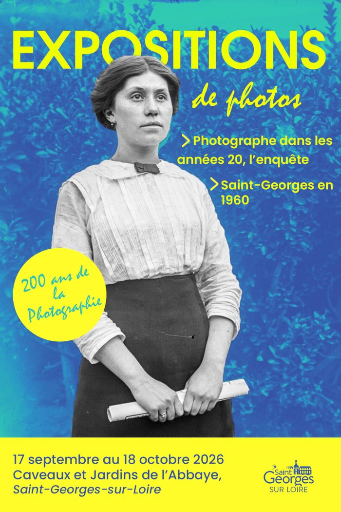 Expositions photos, Abbaye de Saint Georges sur Loire, Saint-Georges-sur-Loire