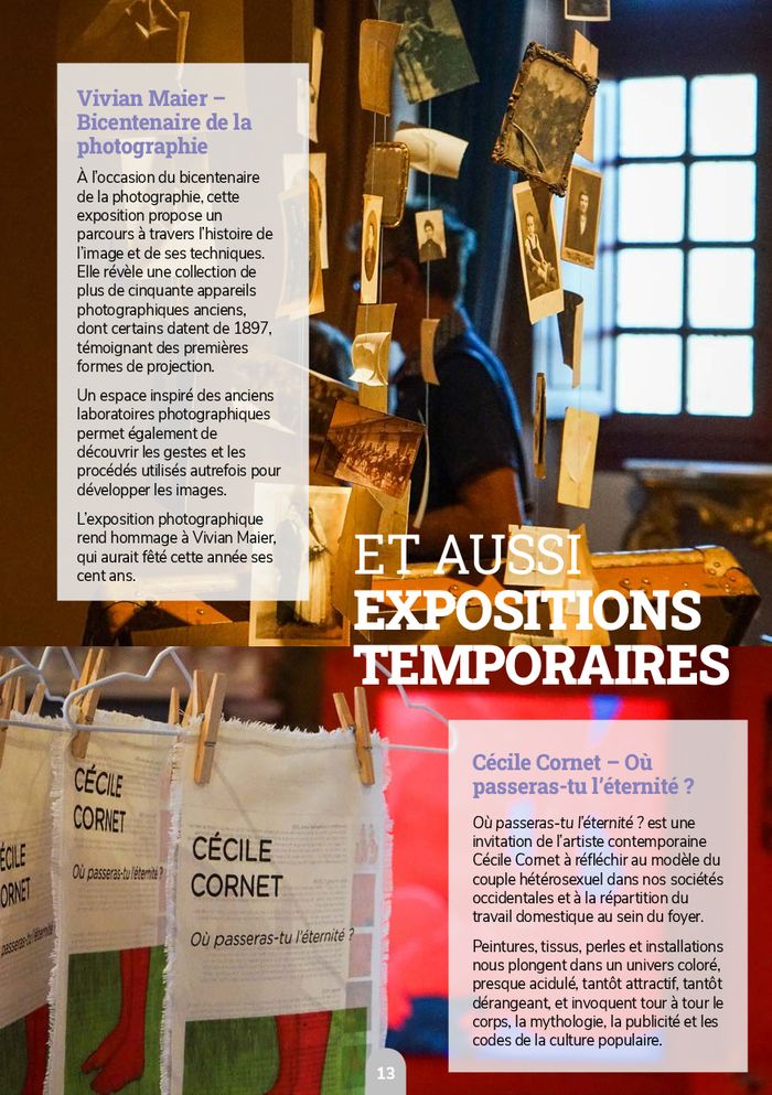 Expositions temporaires au Château, Château de Montmaur, Montmaur