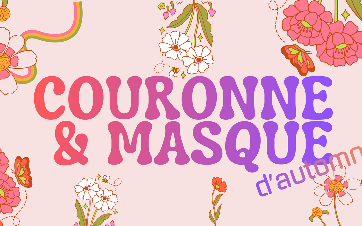 Fabrique ton masque ou ta couronne d’automne ! Bibliothèque Drouot Paris