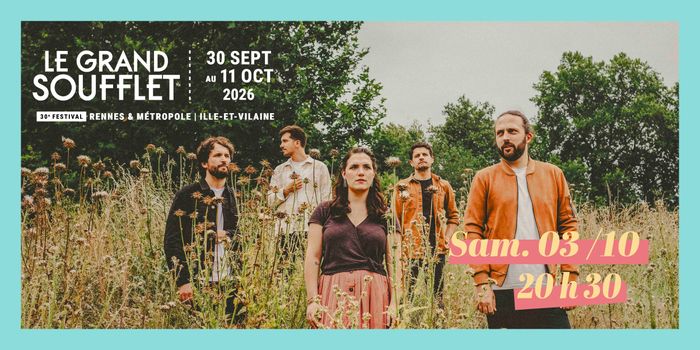 Festival Le Grand Soufflet – The Amber Day, Le Sabot d’Or, Saint-Gilles