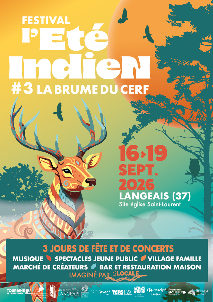Festival l&rsquo;Été Indien, Église Saint-Laurent, Langeais