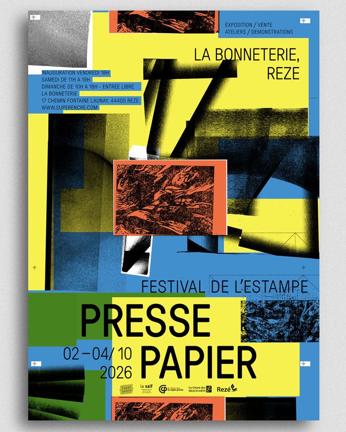 Festival Presse Papier La Bonneterie Rezé