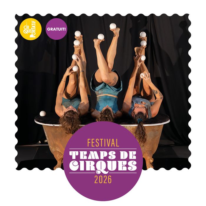 Festival Temps de Cirques • Spectacle : Attention à ta tête • Le Polpesse, Foyer Communal Saint-Jean-du-Pin, Saint-Jean-du-Pin