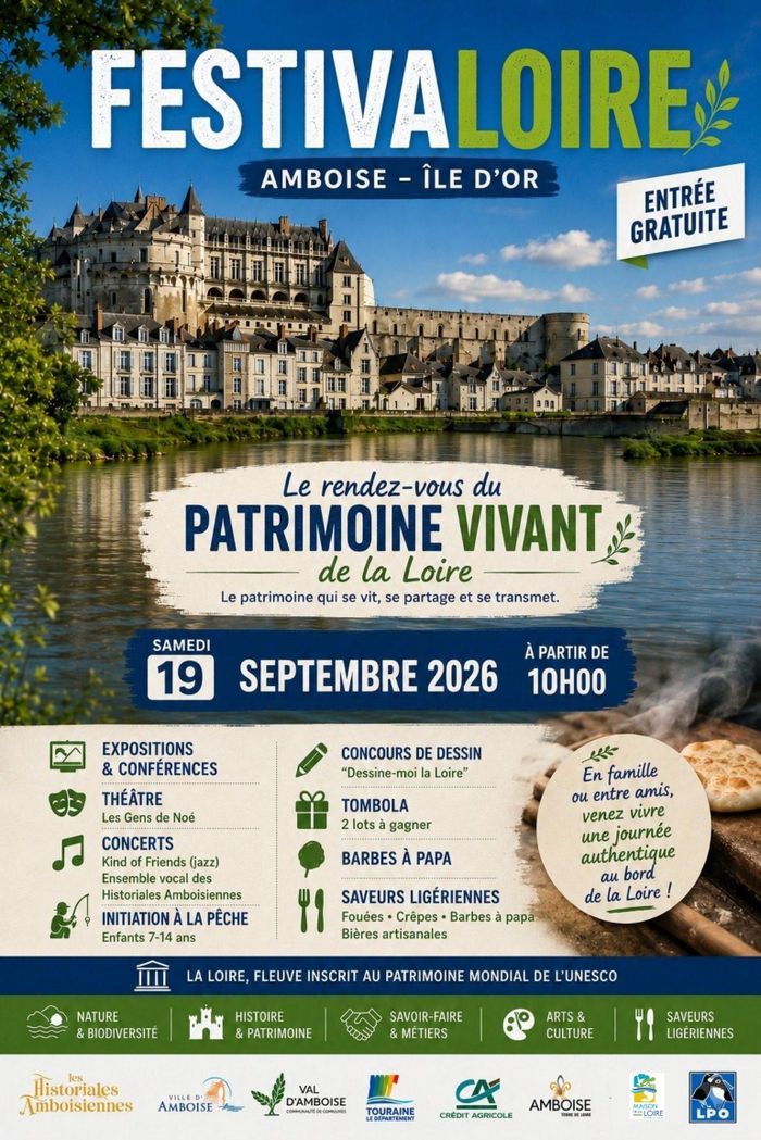 Festivaloire, Théâtre de verdure de l’Ile d’Or, Amboise