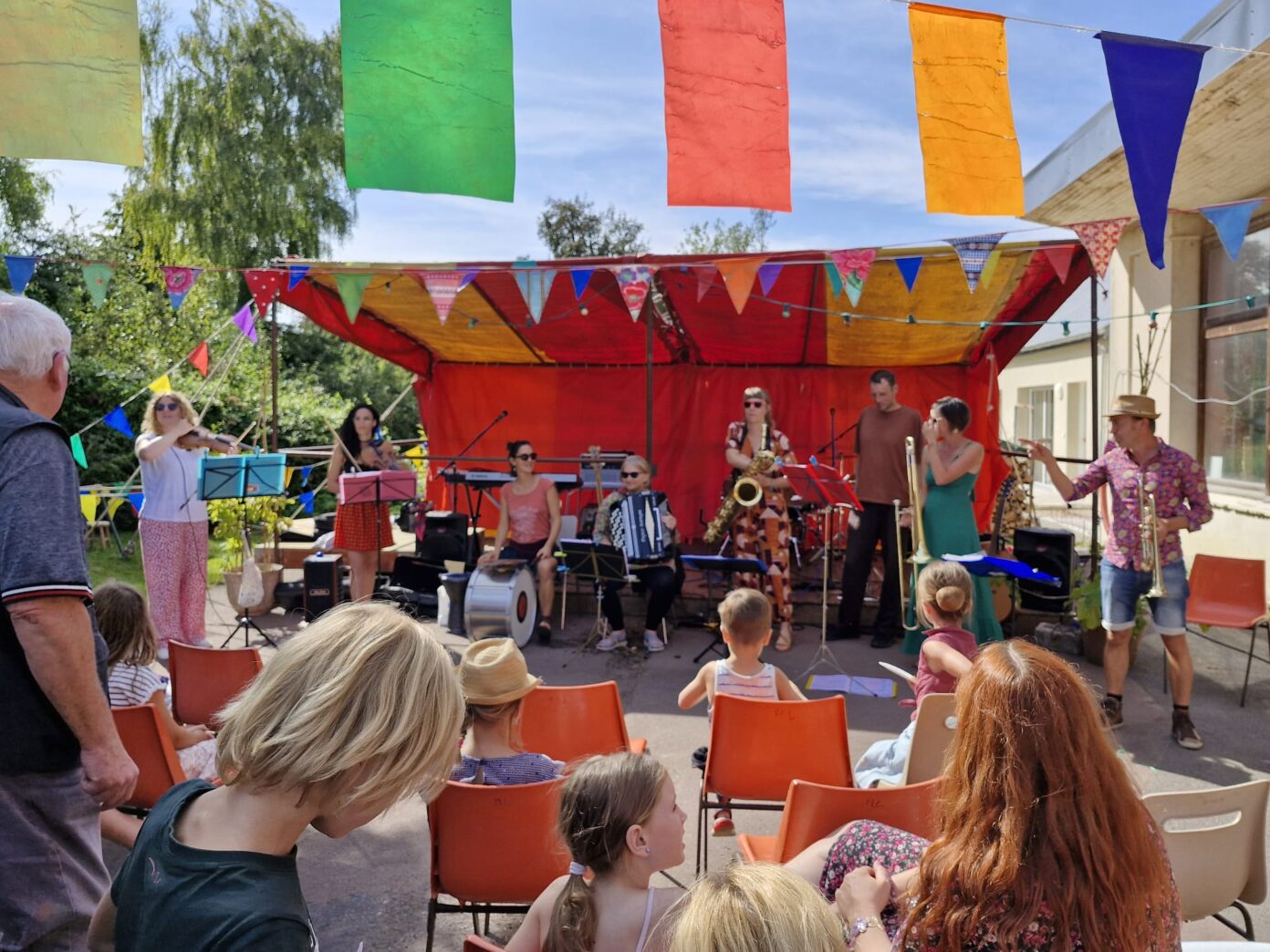 Fête au Jardin des Marettes à Amblie Amblie Ponts sur Seulles