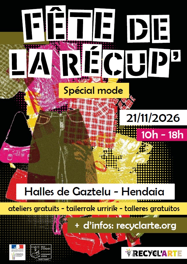 Fête de la Récup’ Halles de Gaztelu Hendaye