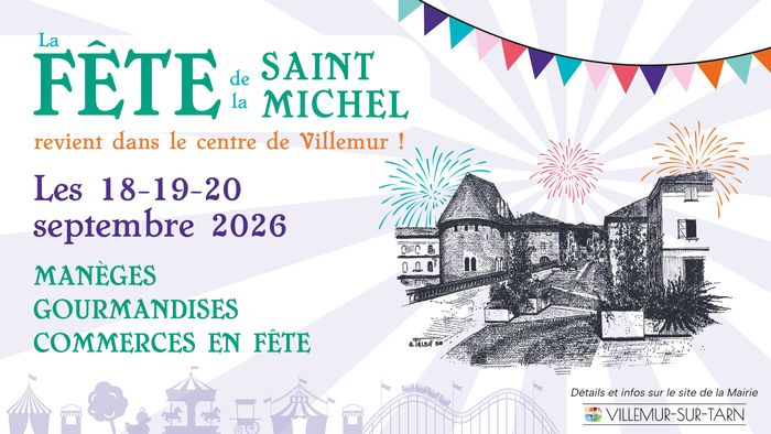 Fête de la Saint-Michel, Place Charles Ourgaut, Villemur-sur-Tarn