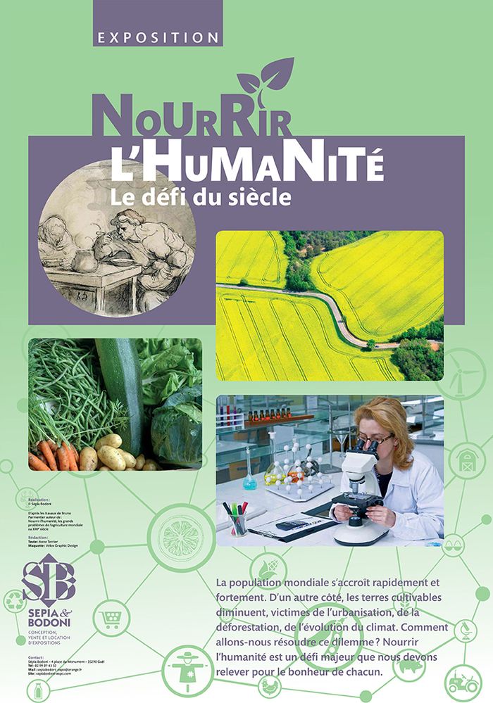 Fête de la science : exposition « Nourrir l&rsquo;humanité, le défi du siècle », Médiathèque de Saint-Raphaël, Saint-Raphaël