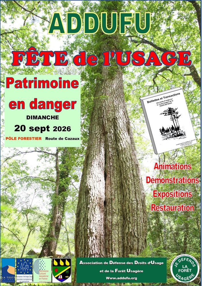 Fête de l&rsquo;usage, Village de Cazaux, La Teste-de-Buch
