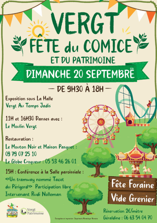 Fête du comice et du patrimoine Vergt