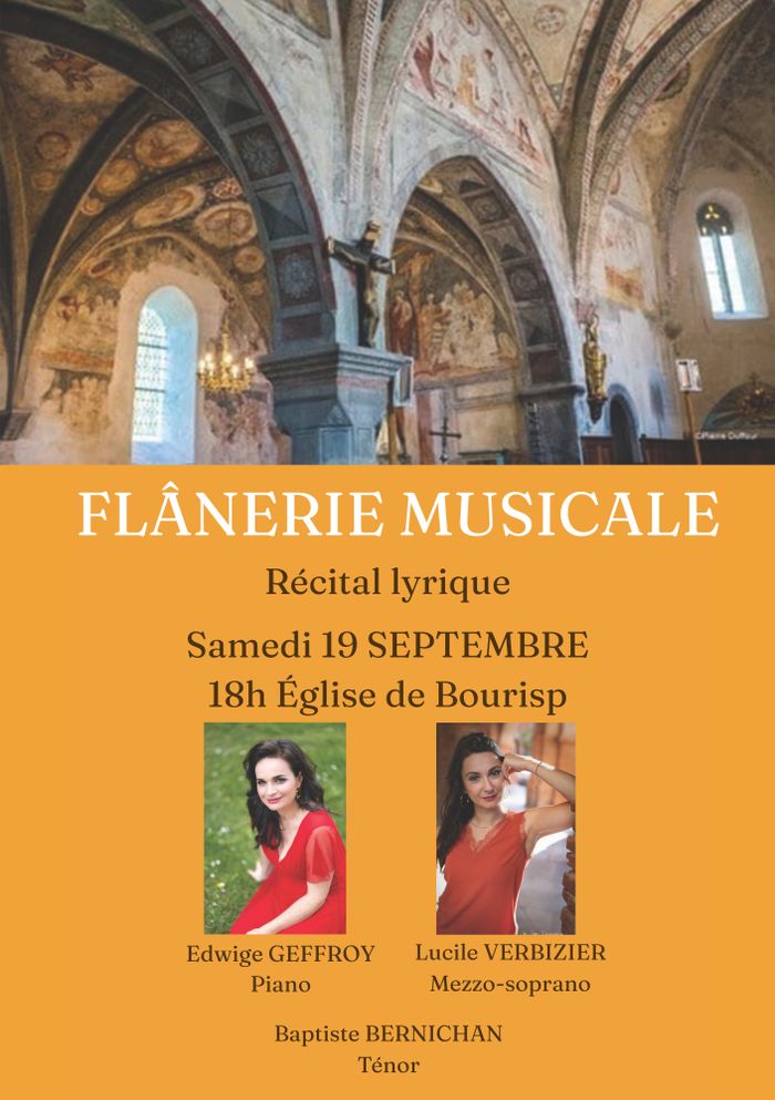 Flânerie musicale – Récital lyrique, Église Notre-Dame, Bourisp