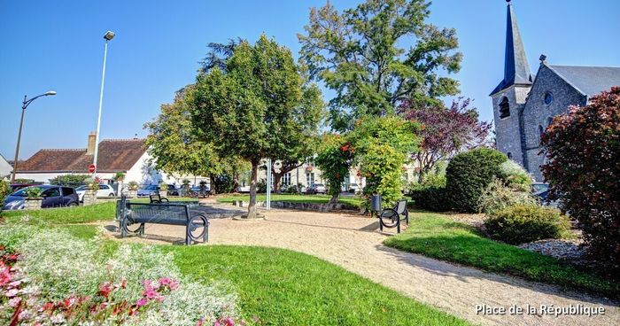 Fleury d’hier à aujourd’hui : regards croisés sur la place de la République, Mairie Fleury-les-Aubrais, Fleury-les-Aubrais