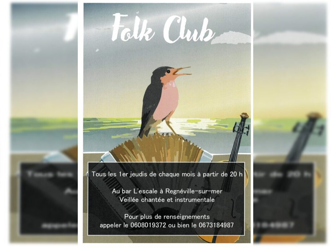 Folk Club, veillée chantée et instrumentale Regnéville-sur-Mer