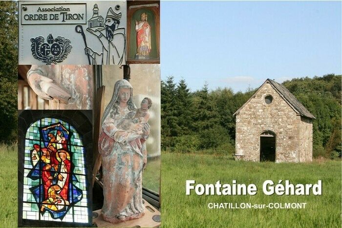 Fontaine Géhard, ermitage et prieuré, Géard, 53100 Châtillon-sur-Colmont, Châtillon-sur-Colmont