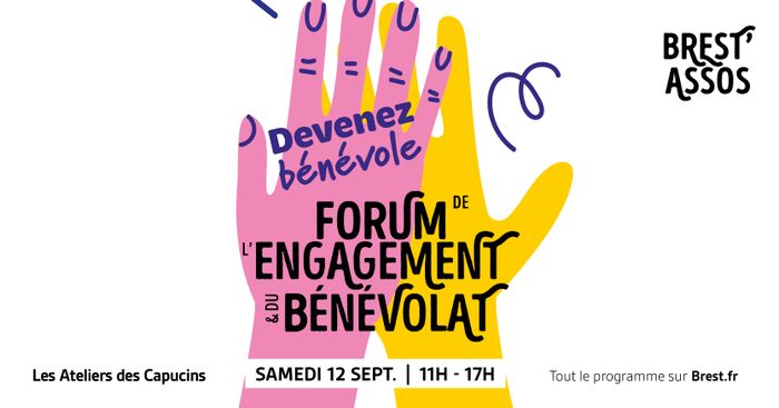 Forum de l’engagement du bénévolat, Atelier des Capucins, Brest