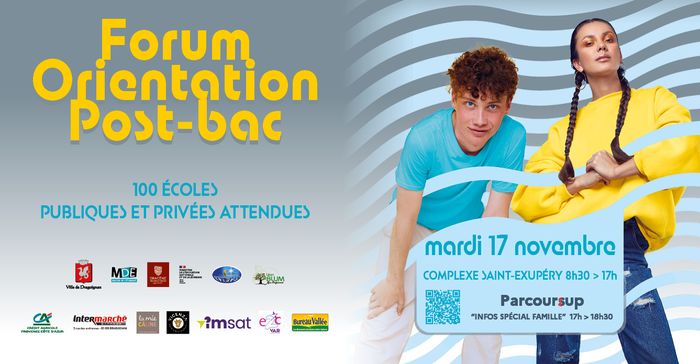 Forum de l’orientation post bac 2026, Complexe Saint Exupéry, Draguignan