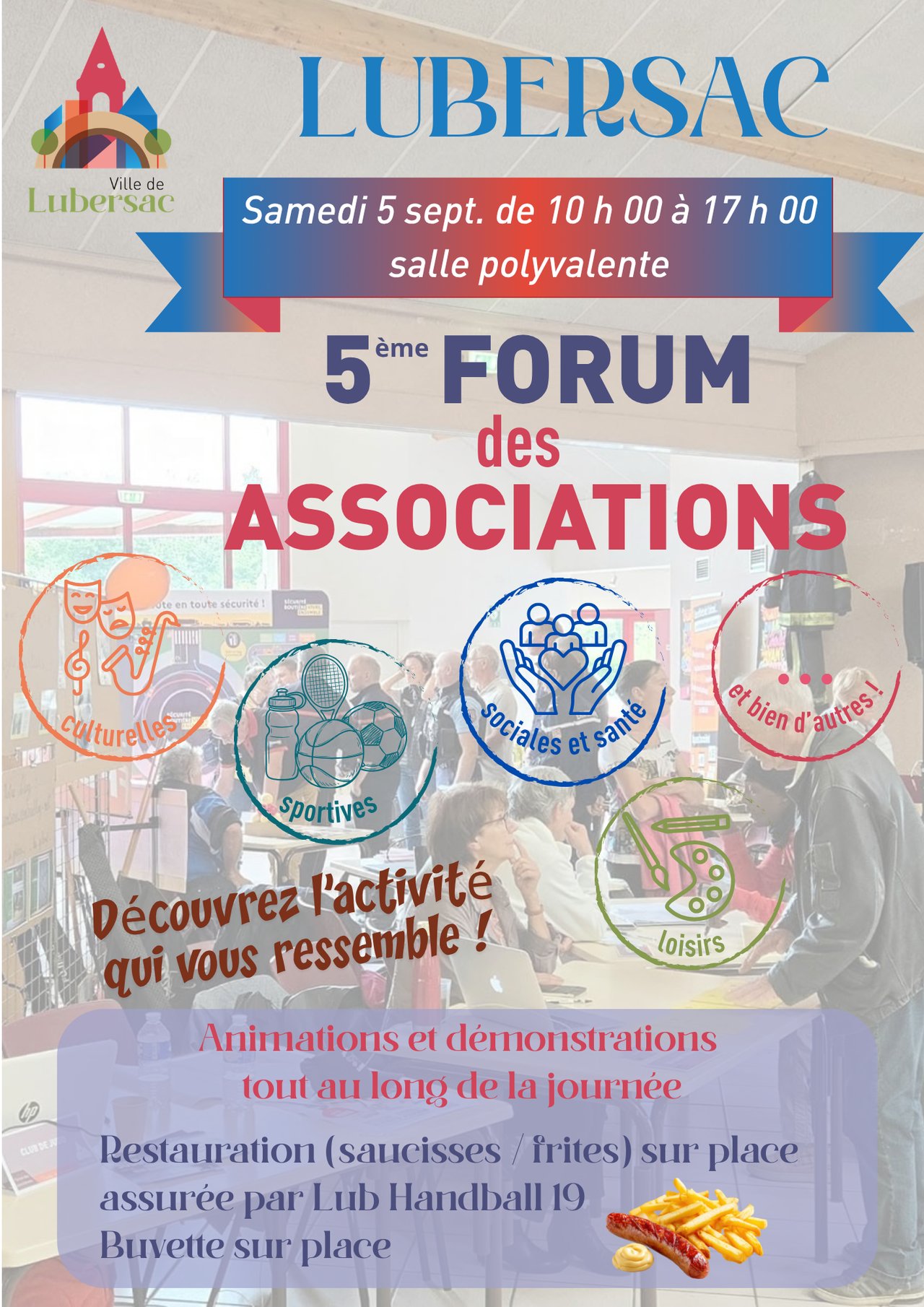 Forum des associations à Lubersac Avenue du 8 mai 1945 Lubersac 2026-09-05