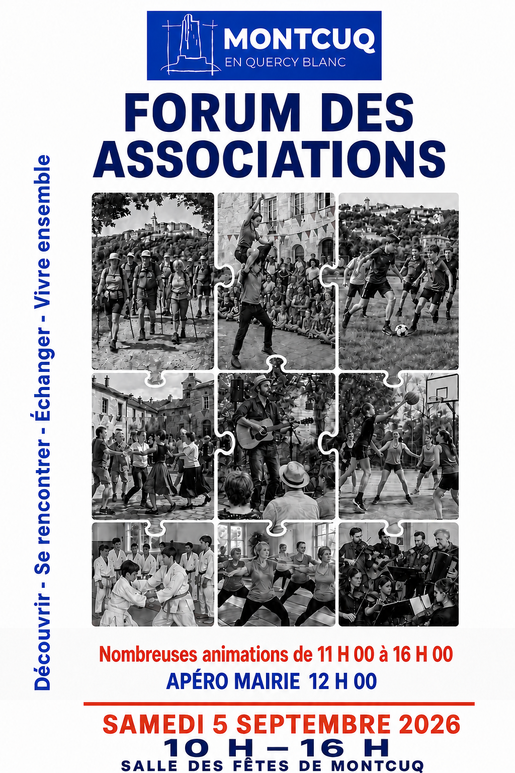 Forum des associations de Montcuq Montcuq-en-Quercy-Blanc 2026-09-05