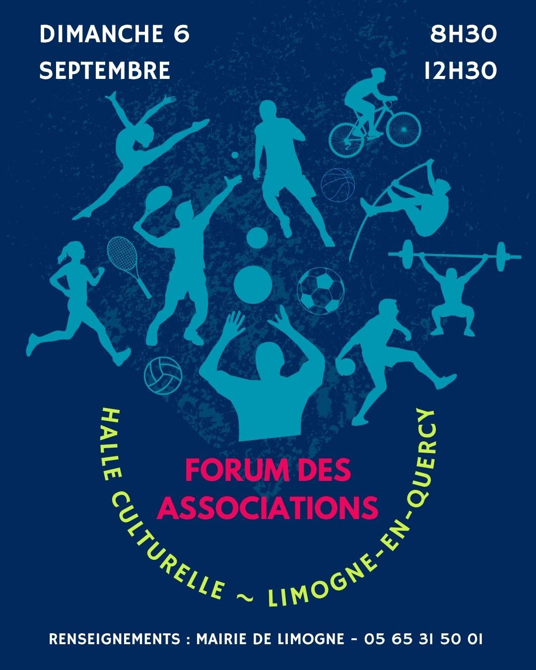 Forum des Associations Place de l'église Limogne-en-Quercy 2026-09-06