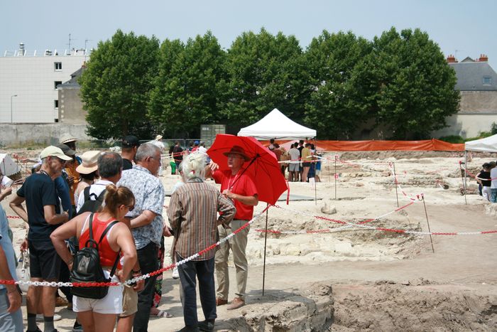 Fouilles archéologiques Inrap à Saint-Laurent-Nouan, Chantier Inrap à proximité de la Rue Hallée – Saint-Laurent-Nouan, Saint-Laurent-Nouan