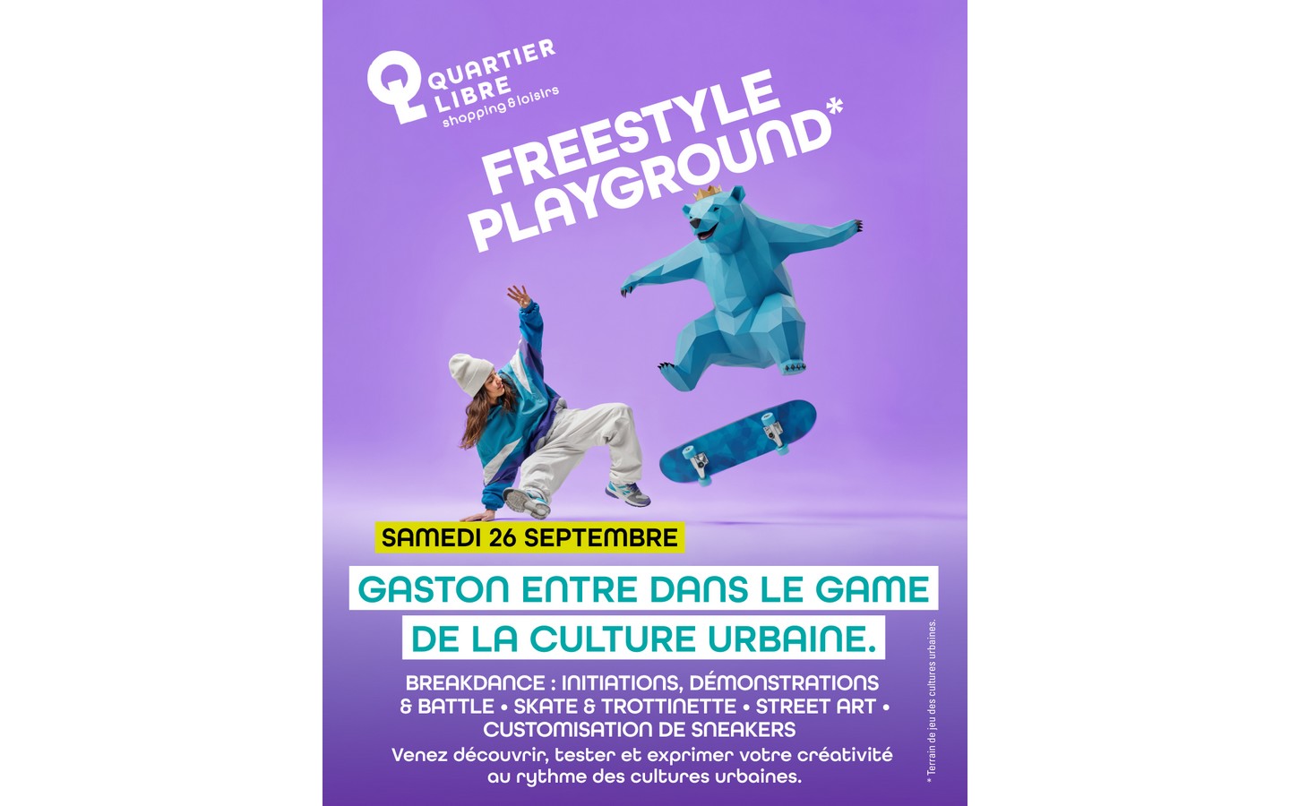 Freestyle Playground Centre commercial Quartier Libre Lescar