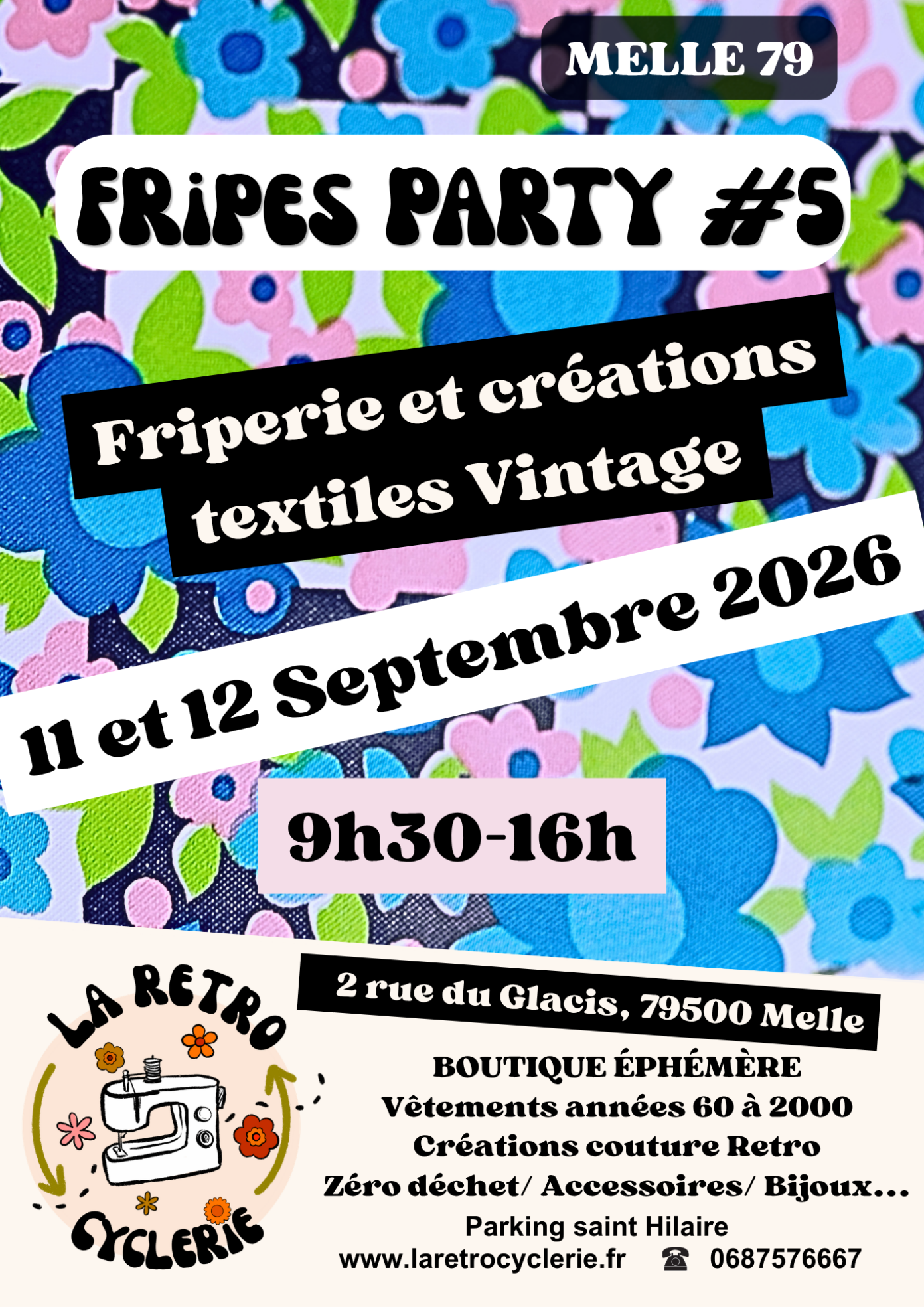 Fripes Party de Rentrée 2 Rue du Glacis Melle