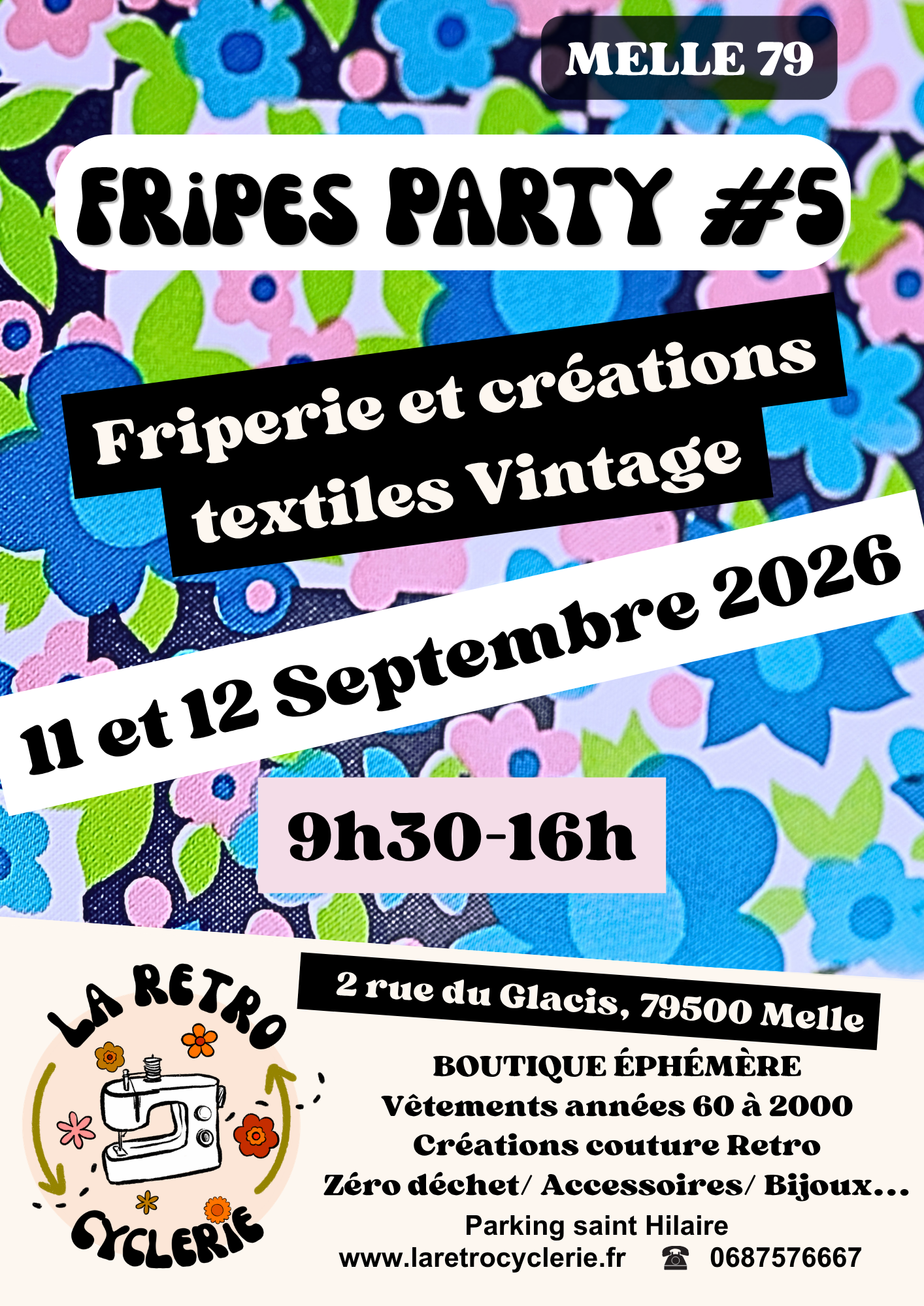 Fripes Party de Rentrée 2 Rue du Glacis 79500 Melle Melle 2026-09-11