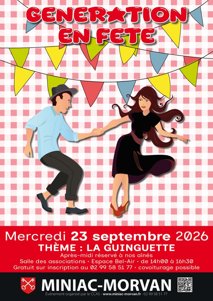 Génération en fête, Salle des Associations, Miniac-Morvan