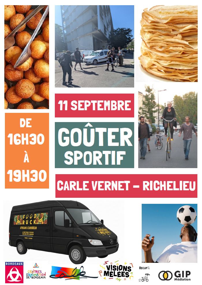 Goûter sportif, 7 rue Léon Jouhaux, Bordeaux