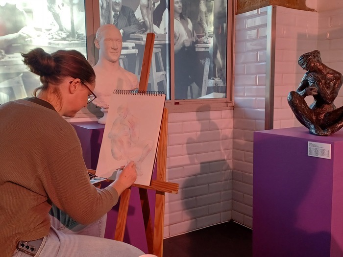 Grand cours de dessin au musée, Musée Despiau-Wlérick, Mont-de-Marsan