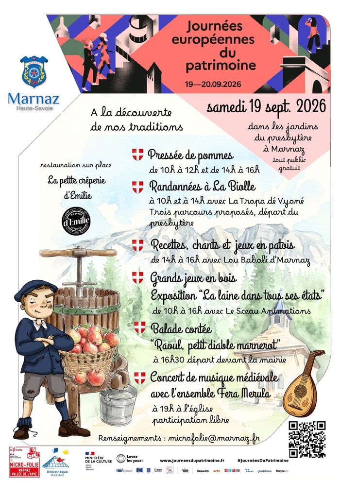Grands jeux en bois et exposition « La laine dans tous ses états », Presbytère de Marnaz, Marnaz
