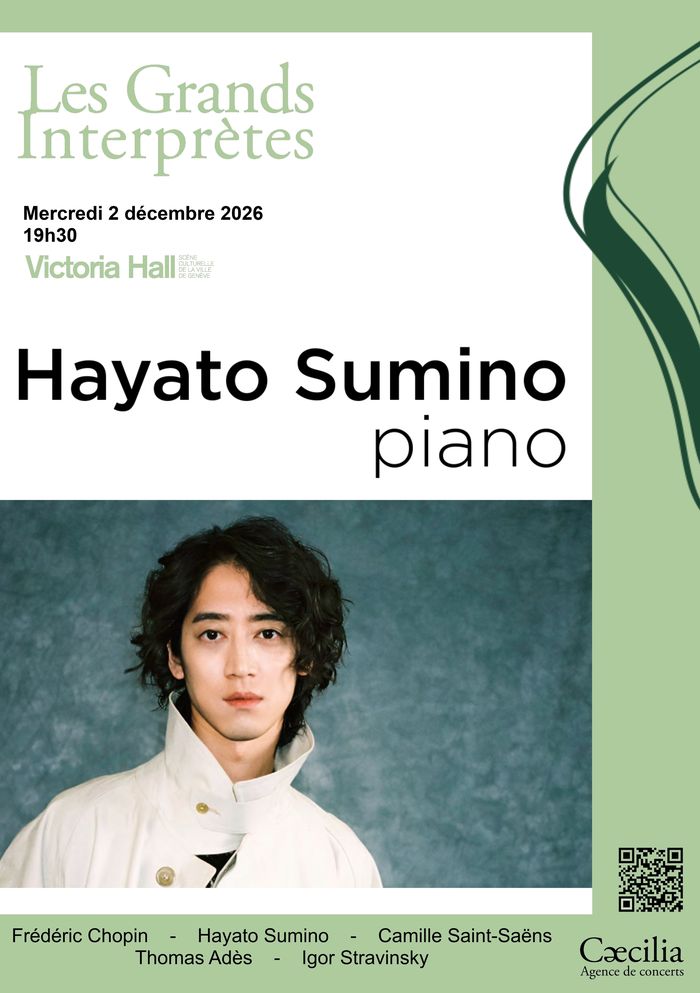 Hayato Sumino, Victoria Hall, Genève