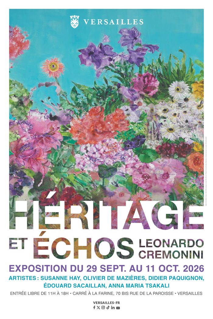 Héritage et échos, Leonardo Cremonini, Carré à la Farine, Versailles