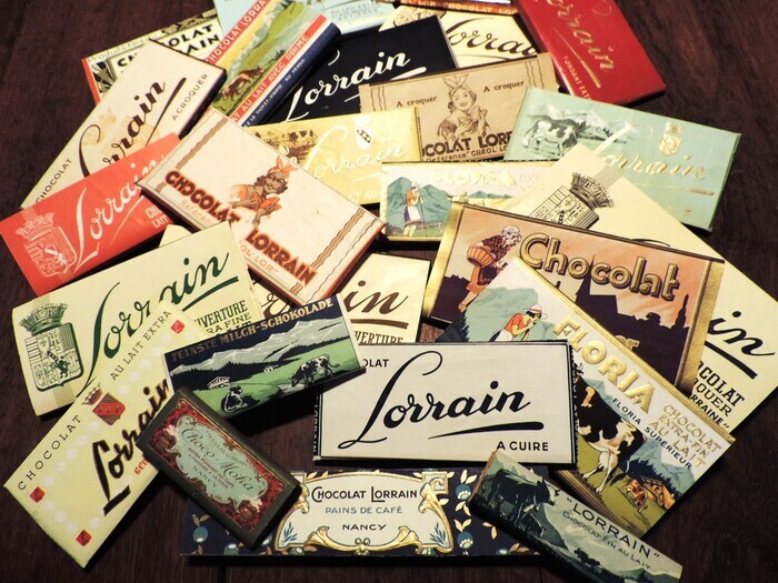 Histoire et univers graphique de la marque Le chocolat lorrain, Musée Fours des Sœurs Macarons, Nancy