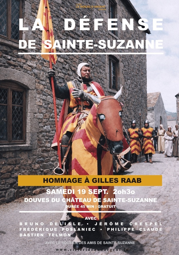 Hommage à Gilles RAAB, Manoir de Sainte-Suzanne (53), Sainte-Suzanne-et-Chammes