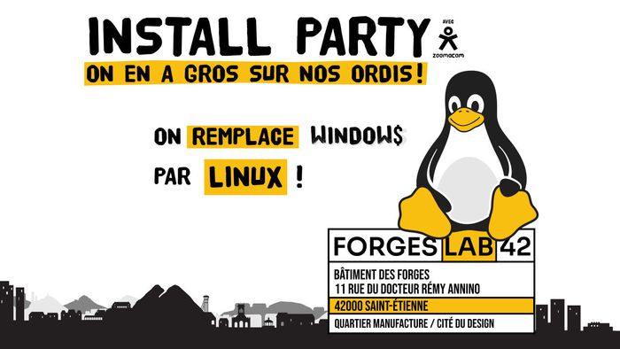 Install Party aux Forges, Université Jean Monnet – Bât. Les Forges, Saint-Étienne