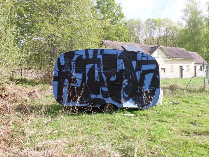 Installation de Samuel Torgeman, La Chapelle de Clairefontaine, Clairefontaine-en-Yvelines
