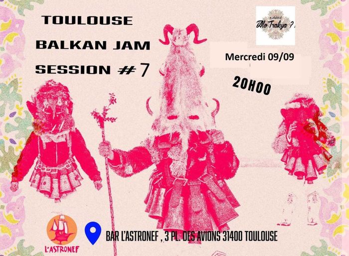 Jam Balkans, Café culturel « L’Astronef », Toulouse