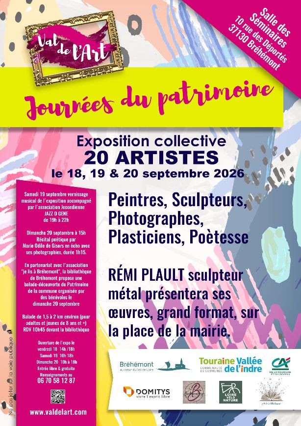 JEP Exposition collective Val de l’Art Bréhémont