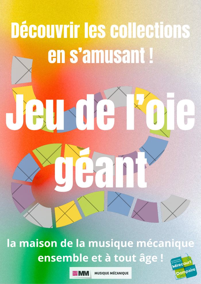 Jeu de l’oie à la Maison de la musique mécanique, Maison de la Musique Mécanique, Mirecourt