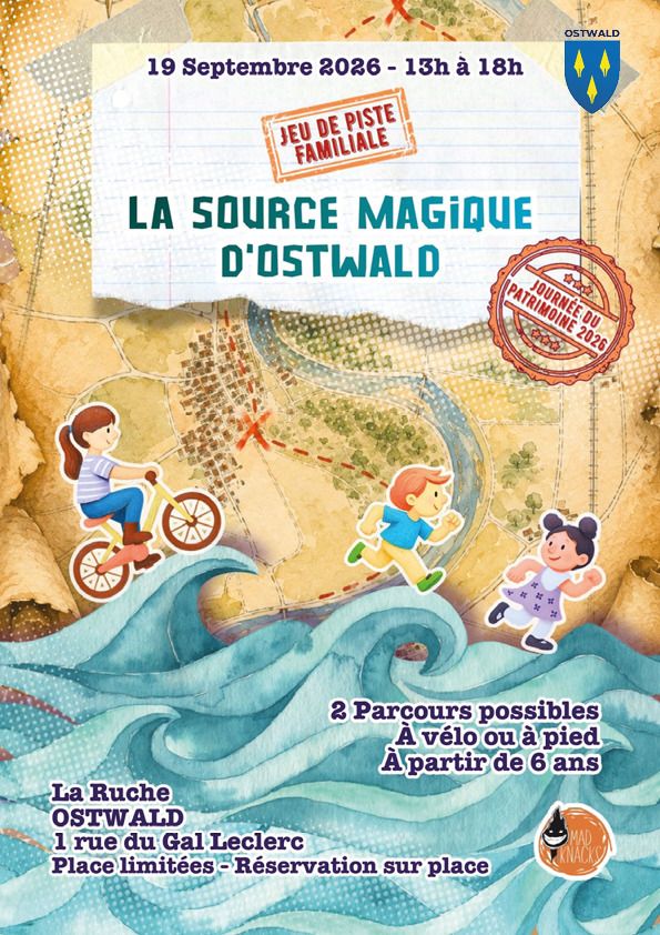 Jeu de piste familial : La Source magique d&rsquo;Ostwald, Bâtiment La Ruche, Ostwald
