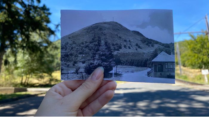 Jeu des cartes postales, Sommet du Puy-de-Dôme, Orcines