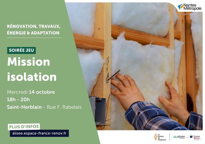 Jeu : Mission Isolation Longère de la Bégraisière Saint-Herblain