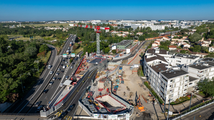 Journée chantiers ouverts : future Station Blagnac, Future Station Blagnac, Blagnac