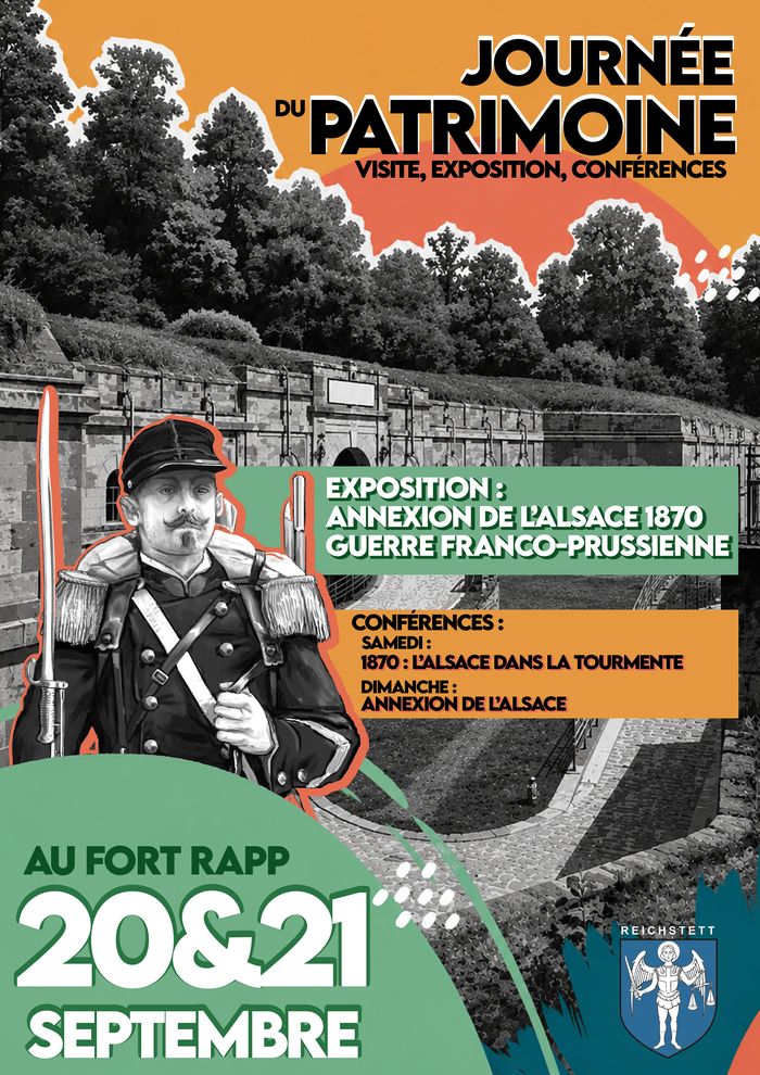 Journée du patrimoine au Fort Rapp, Fort Rapp-Moltke, Reichstett