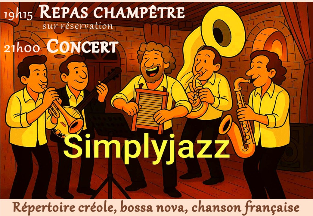 JOURNÉE DU RAISIN DE TABLE REPAS CHAMPÊTRE ET CONCERT JAZZ Nébian