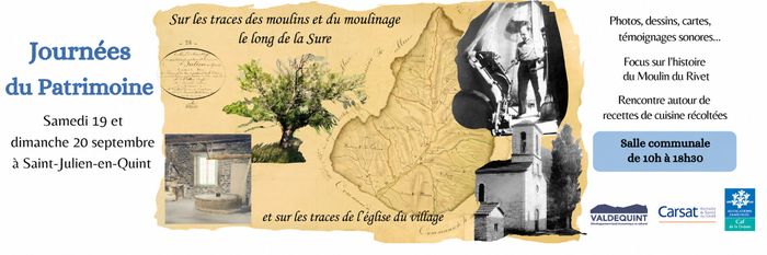 Journées du Patrimoine en vallée de Quint, Salle des fêtes, Saint-Julien-en-Quint