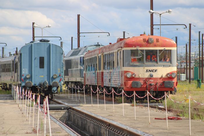 Journées du Patrimoine ferroviaire au dépôt de Vierzon, Dépôt SNCF, Vierzon