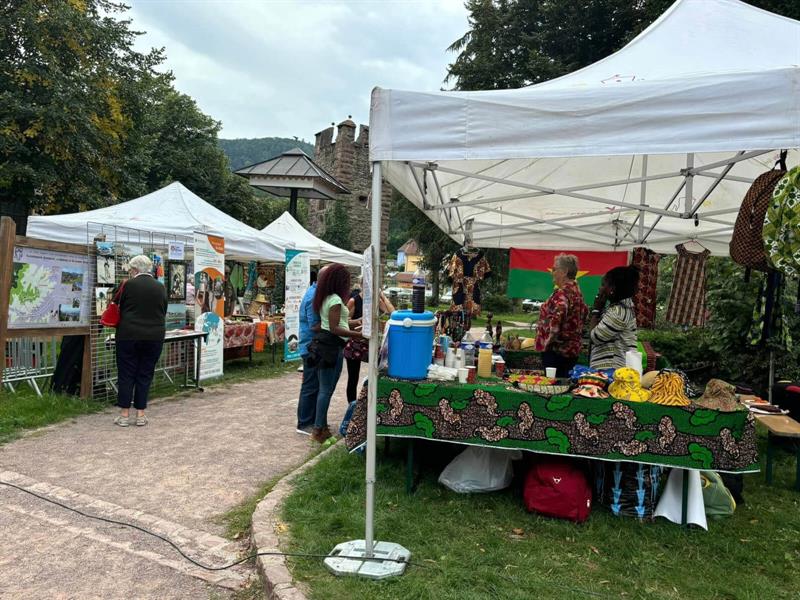 Journées du patrimoine Marché humanitaire du monde  Kaysersberg Vignoble