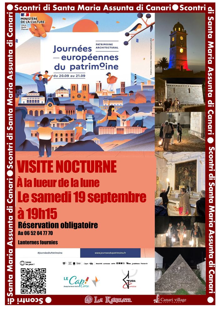 Journées Européennes du Patrimoine 2026 Canari, Canari, Canari